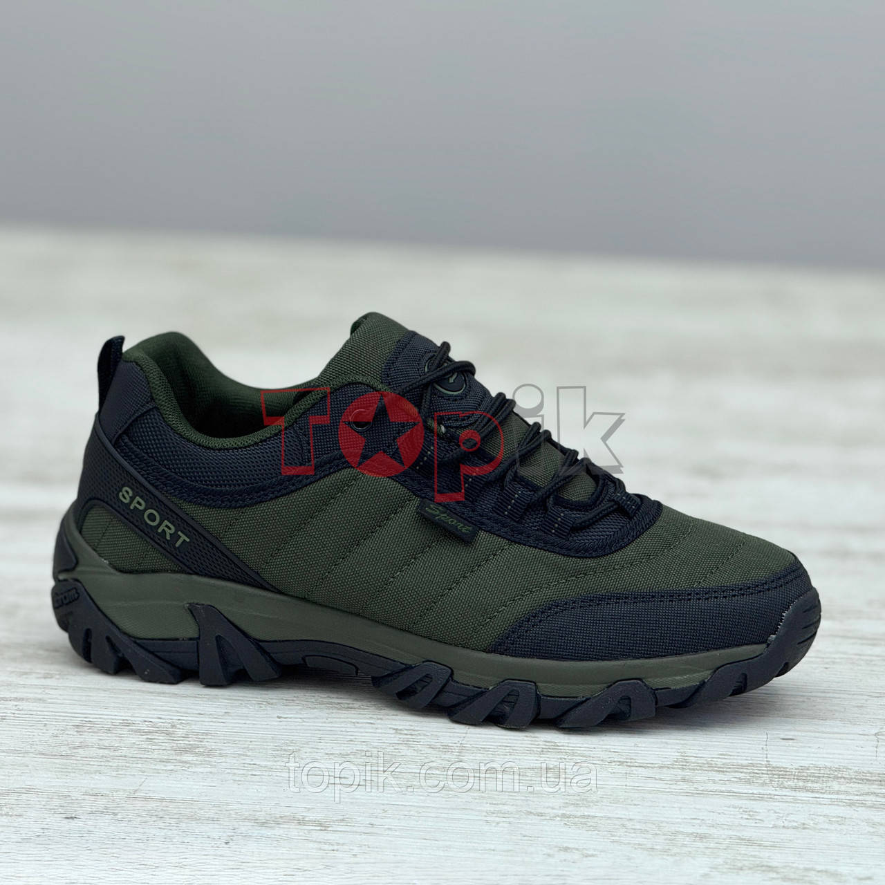 Кросівки чоловічі хакі осінь весна Кроссовки мужские хаки осень весна (Код: 3600)