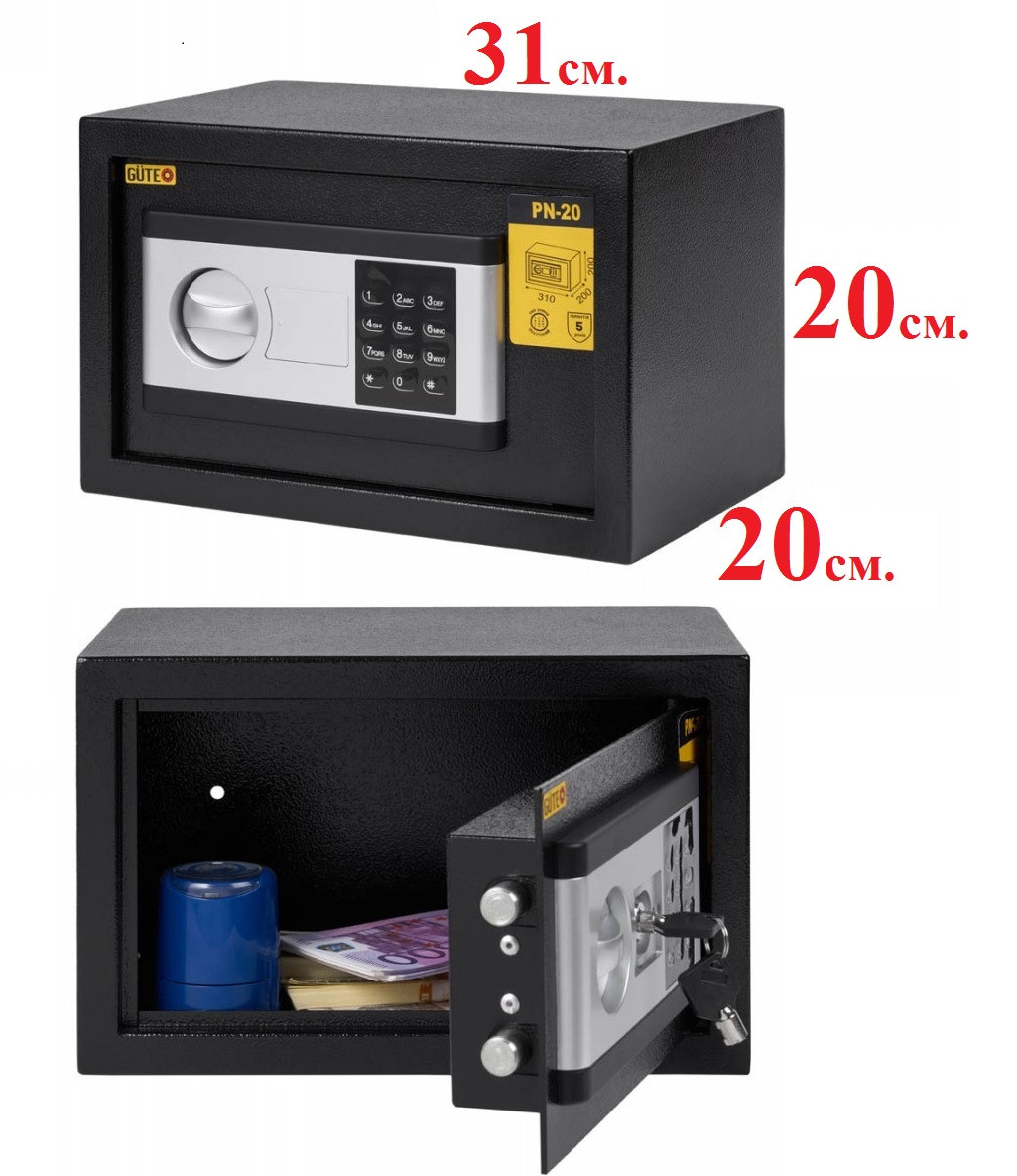 Меблевий сейф Gute PN-20, фото 1