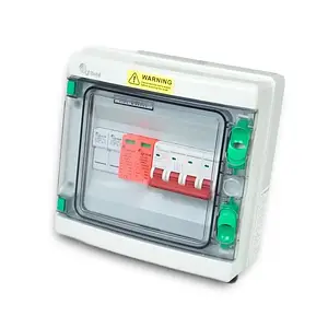 Сонячна PV розподільний щит LQX1/1DC1000VB1-1532-PG, DC 1000В 1 вхід 1 вихід, з блискавкозахистом