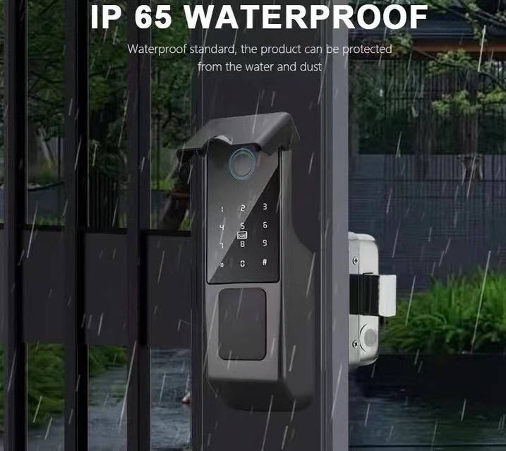 Розумний дверний біометричний замок SEVEN LOCK SL-7739BF. Ціна