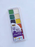 Акварель 12 кольорів Zibi Kids Line ZB.6584