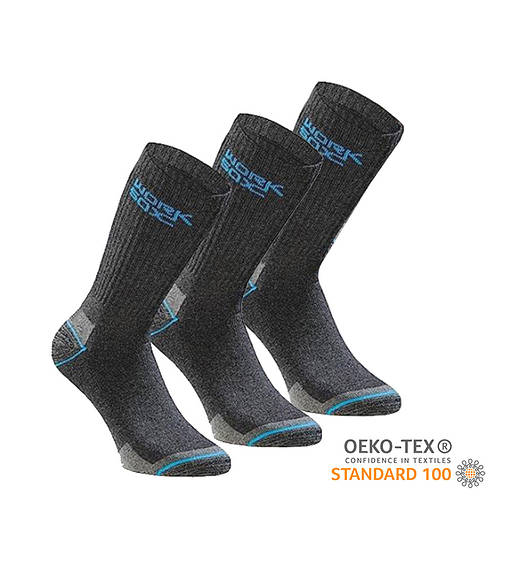 Шкарпетки Worksox (3 пари) 43-46 Grey Anthracite, фото 2