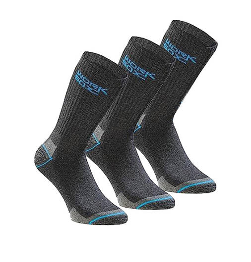 Шкарпетки Worksox (3 пари) 43-46 Grey Anthracite, фото 1