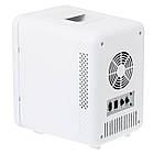 Міні‑холодильник Adler AD 8084 white — 4 л, функція охолодження/нагріву, AC/DC, фото 4