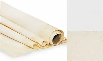 Полотно грунтоване, 2*10 м , дрібне зерно, 310 г/м², бавовна, ROSA Studio