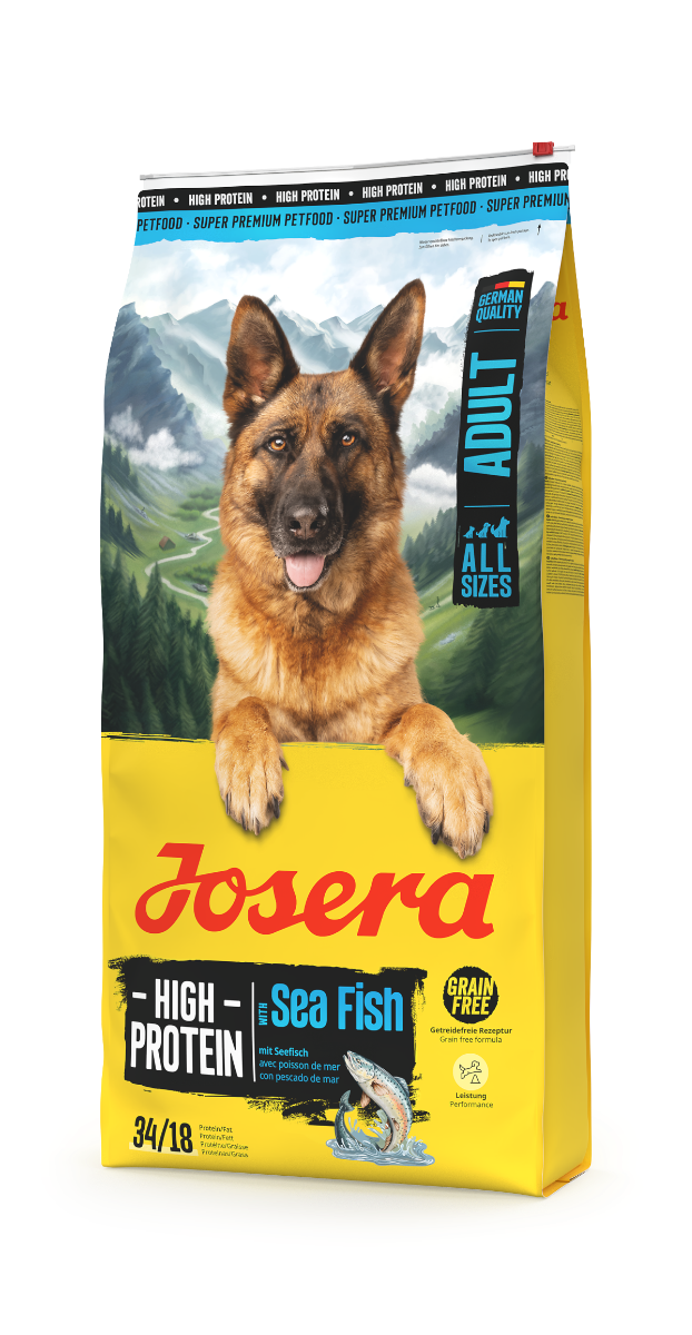 Josera High Protein Sea Fish сухий корм для дорослих собак з рыбою, 12.5 кг
