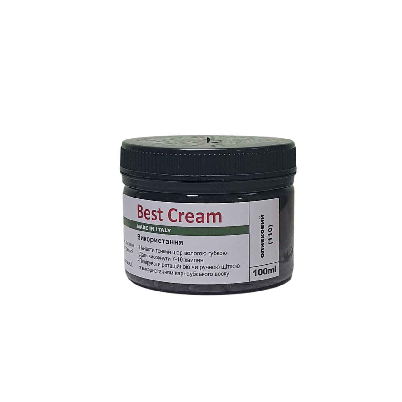 Крем-фарба для шкіри Best Cream Оливковий 100 мл, фото 1