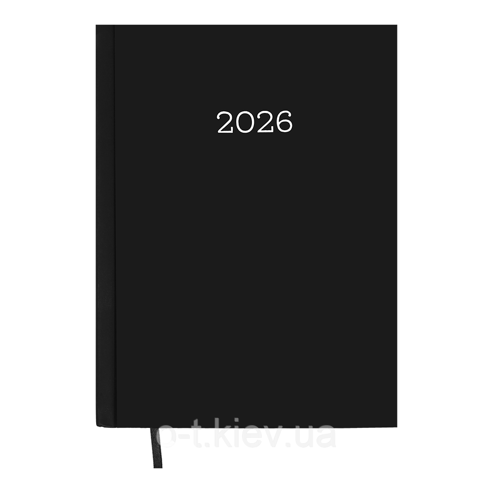Щоденник датований 2026 MONOCHROME, A5, фото 1
