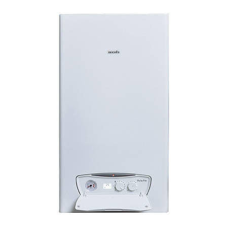 Котел газовий Innovita Perla Pro 24 кВт RSI турбір.2-х конт. 2 теплообмінники з трубою, фото 1