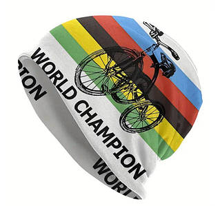 Спортивна шапочка для велоспорту (one size) подовжена