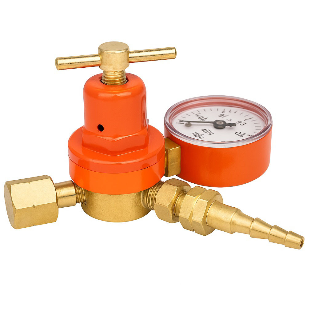 Редуктор тиску пропану БПО-5 – для газового балона, зварювання, різання, опалення, фото 1