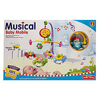 Дитячий мобіль на ліжечко "Клоуни" 6518D, музика