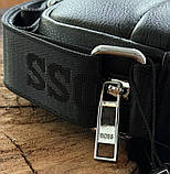 Чоловіча брендова сумка Boss (0122-2), фото 6