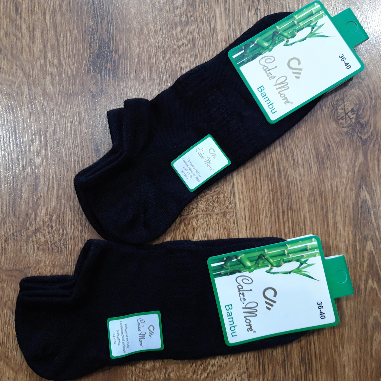 Бамбукові жіночі короткі шкарпетки,сітка,безшовні"Calze More" 36-40 / 12 пар, фото 1