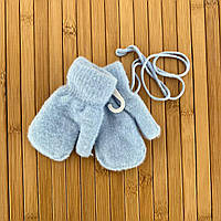 Дитячі рукавички 0-1 року дитячі варішки на хутрі