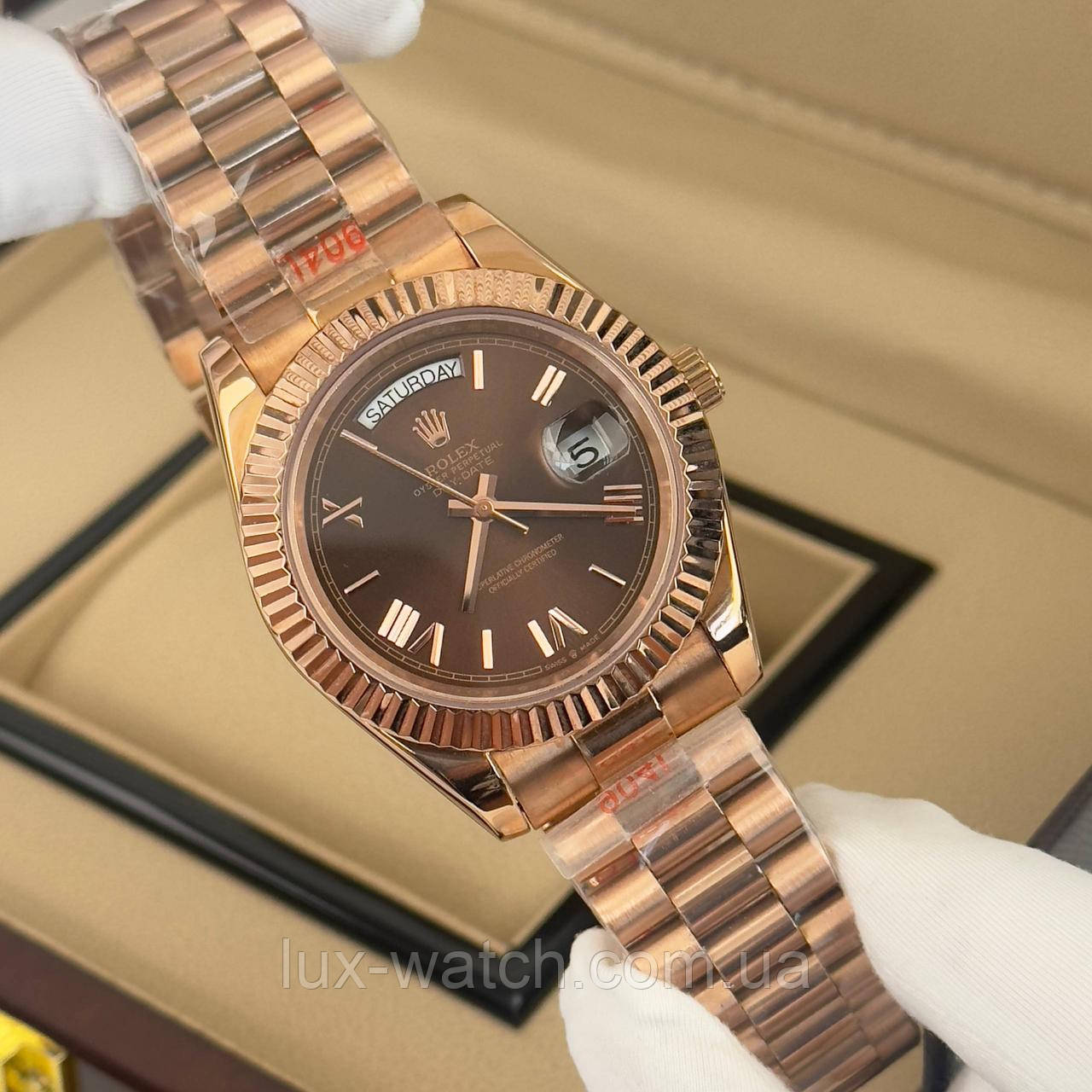 Чудовий годинник Rolex Day Date, фото 1