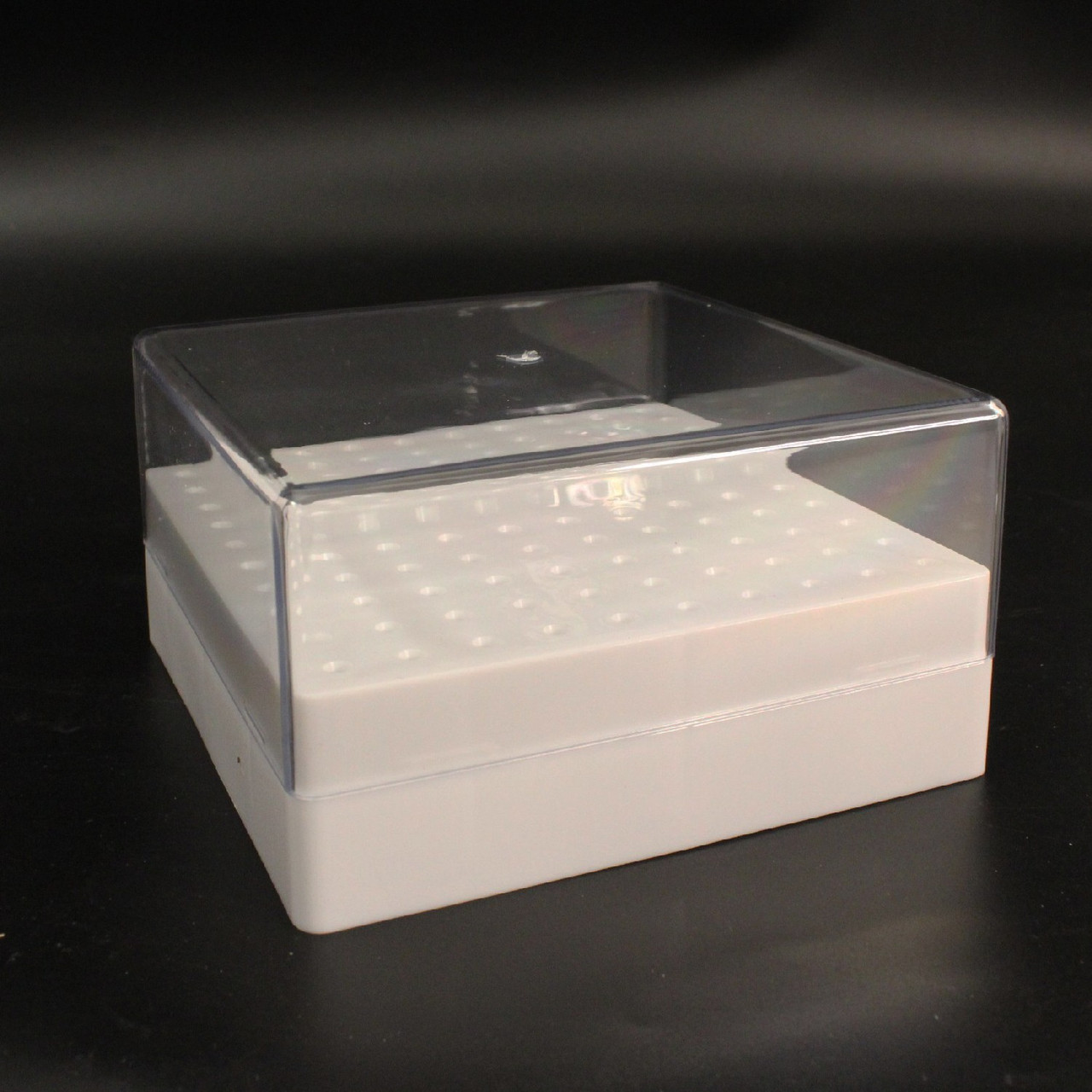 Бокс для манікюрних фрез і насадок L-118, 100 комірок, фото 1