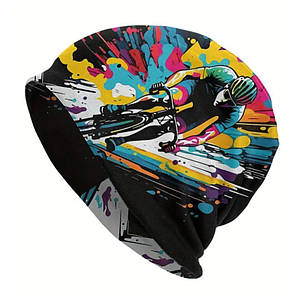 Спортивна шапочка для велоспорту (one size) подовжена