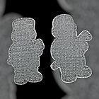 НАБІР 3D шевронів СІМПСОНИ (2 шт) на липучці для велкро патч, фото 2