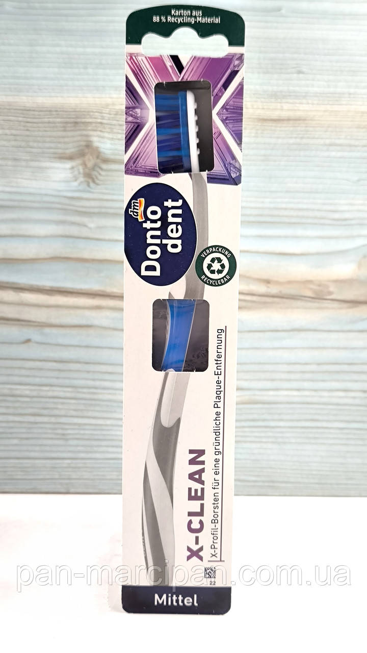 Зубна щітка середньої жорсткості Dontodent (Німеччина), фото 1