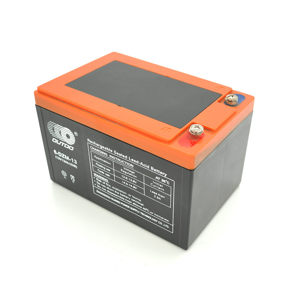 Тягова акумуляторна батарея AGM OUTDO 6-DZM-13, 12 V 13 Ah, ( 150 х 100 х 96 ),4.5 kg Q4