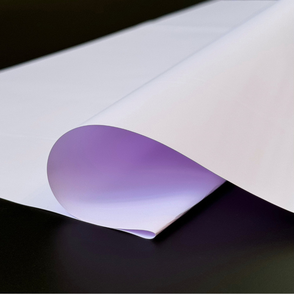 Флористична калька плівка для упаковки квітів, матова щільна, 56х56 см, французький сірий 8 (20 листів), фото 1