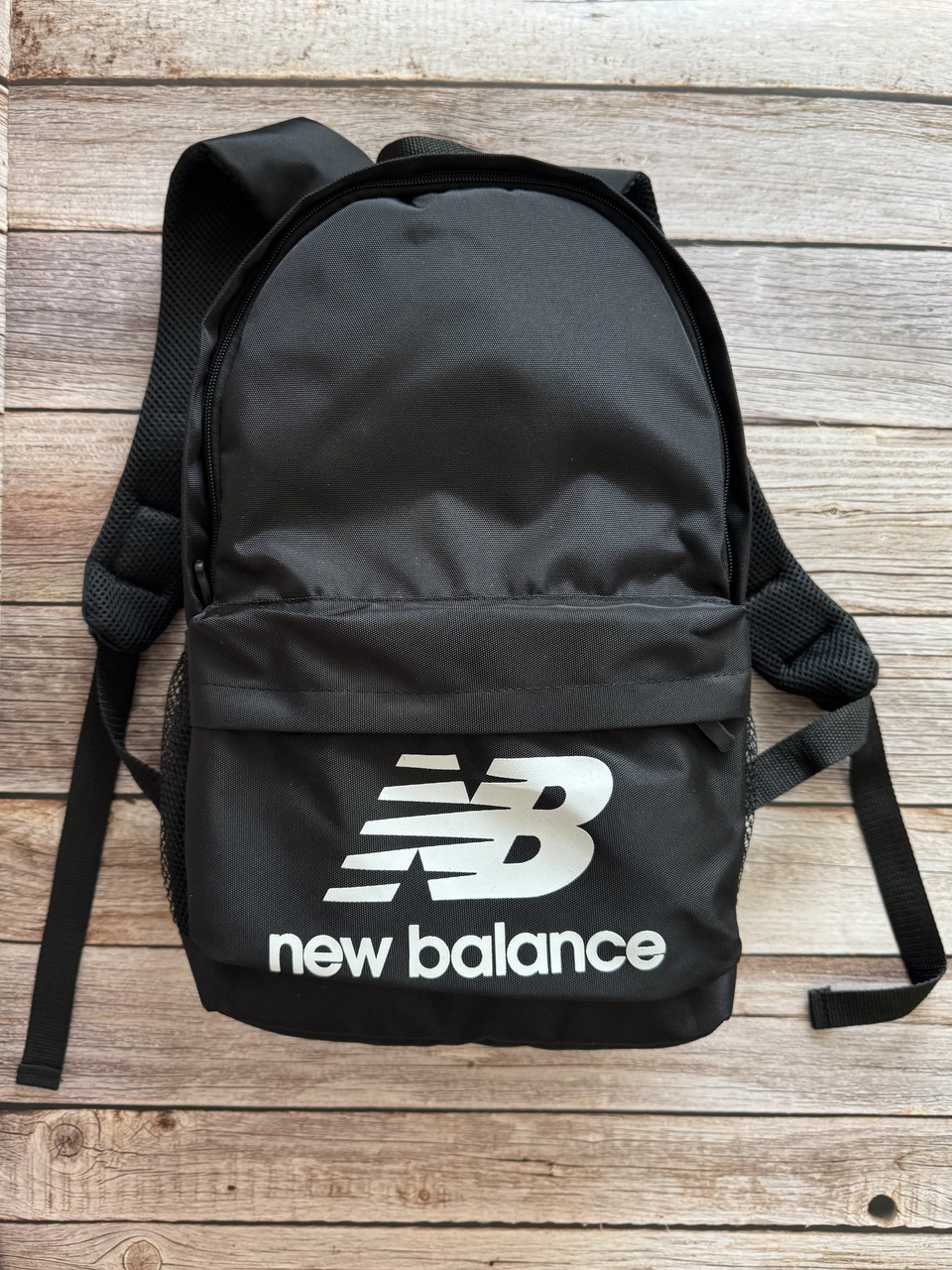 Рюкзак New balance чоловічий чорний міський рюкзак нью беланс жіночий, фото 1