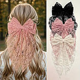 Шпилька для волосся Бант, бант для волосся на шпильці бантик 3 кольори, фото 2