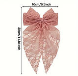 Шпилька для волосся Бант, бант для волосся на шпильці бантик 3 кольори, фото 3