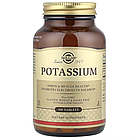 Solgar, калій, 100 таблеток (99 мг в 1 таблетці)