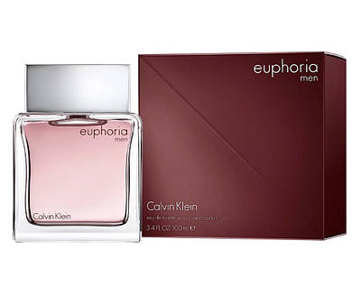 Популярна туалетна вода для чоловіків Calvin Klein Euphoria Men 100ml оригінал, деревний фужерний аромат