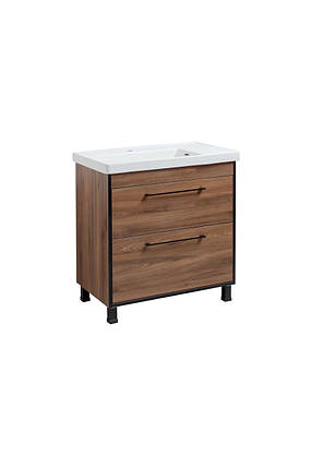 Тумба підлогова Valencia Т-8 80 см з умивальником, фото 1