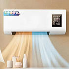 Настінний тепловентилятор з пультом, 1500 Вт, 3 режими / Настінний вентилятор / Тепловентилятор дуйка на стіну, фото 6