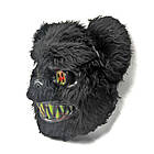 Маска Страшний ведмідь Тедді / Маска на Хеллоувін / Страшна маска ведмедя / Плюшева маска ведмедик, фото 5