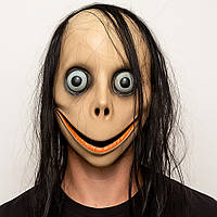 Страшна маска Момо / Карнавальна маска / Маскарадна маска / Маска на хелловін