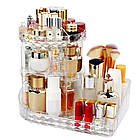 Обертовий органайзер для косметики JN-110 / Акриловий органайзер / Підставка для косметики, фото 4