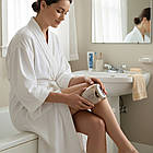 Жіночий епілятор для гоління 5ВТ, IPX5, SURKER 150 / Водонепроникна бритва для жінок / Електробритва, фото 6