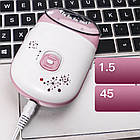 Жіночий епілятор для тіла 2 режими, від USB, SURKER SK-521 Pro / Епілятор для видалення волосся / Депілятор, фото 9