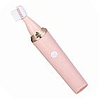 Водонепроникна бритва 3в1, USB, SURKER 219 / Акумуляторна електробритва / Тример жіночий для гоління, фото 4