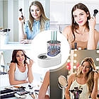 Електричний очисник пензлів для макіяжу / Автоматичний очисник пензлів / Чистилка для пензлів, фото 8