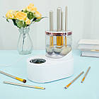 Електричний очисник пензлів для макіяжу / Автоматичний очисник пензлів / Чистилка для пензлів, фото 9