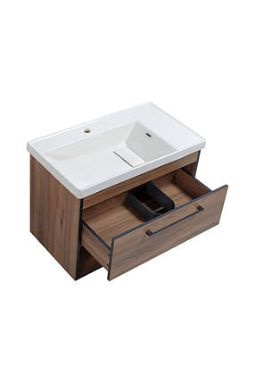 Тумба підвісна Valencia Т-3 80 см з умивальником, фото 2