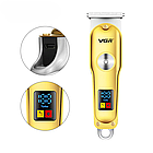 Машинка акумуляторна для стрижки волосся VGR V-290, з 3 насадками / Тример безпровідний для стрижки волосся, фото 4