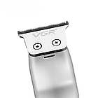 Машинка акумуляторна для стрижки волосся VGR V-290, з 3 насадками / Тример безпровідний для стрижки волосся, фото 6