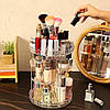 Органайзер для косметики, що обертається на 360°, CX-288 / Кругла прозора підставка / Підставка для косметики, фото 2
