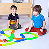 Дитячий гнучкий трек 220 деталей, Magic Tracks, з 1 машинкою / Гоночний трек, що світиться / Гоночна траса, фото 3