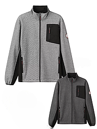 Чоловіча стильна толстовка на змійці