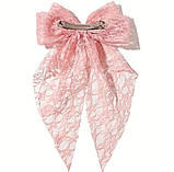 Шпилька для волосся Бант, бант для волосся на шпильці бантик 3 кольори, фото 6