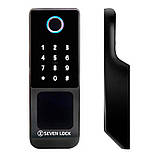 Розумний біометричний замок SEVEN LOCK SL-7770BF, фото 2