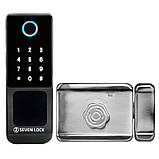 Розумний біометричний замок SEVEN LOCK SL-7770BF, фото 4